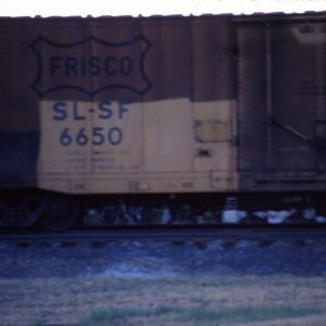 Plugdoor boxcar 6650 - May 1985 - Great Falls, Montana