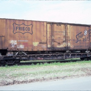 Plugdoor boxcar 6098 - May 1985 - Great Falls, Montana