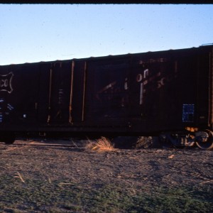 Plugdoor boxcar 6041 - March 1985 - Great Falls, Montana