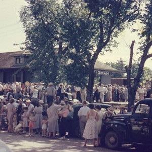 Rally at Seligman Depot