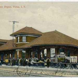 Frisco Depot Tulsa Indian Territory