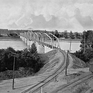 Frisco Bridge over Arkansas River