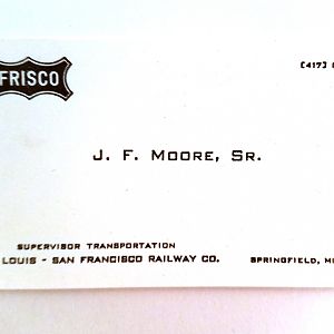 Business Card for John Moore