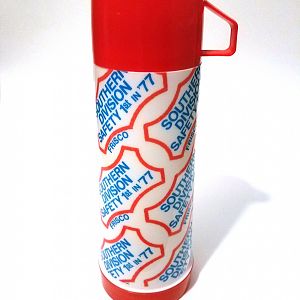 1977 Southern Division Frisco Safety Thermos