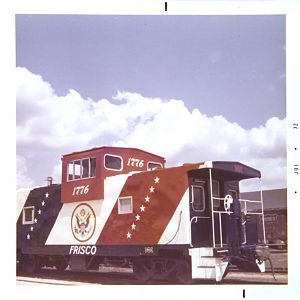 SLSF Caboose 1776 3/4 View