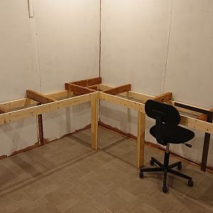 Benchwork in progress