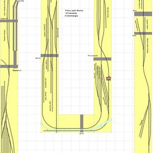 Layout track plan