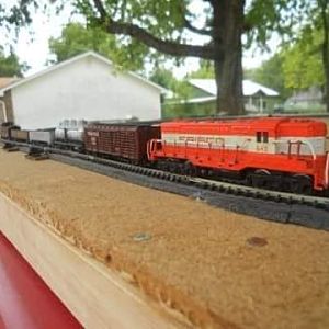 Frisco N gauge train 3