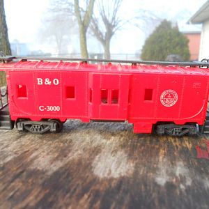 B&O C3000 Bay Window Caboose