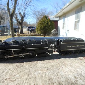 NYC 6096 4-6-4 Hudson Steam Locomotive And Tender