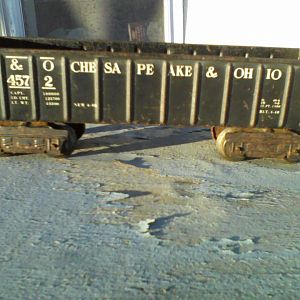 C&O High Side Gondola (Marx) O gauge