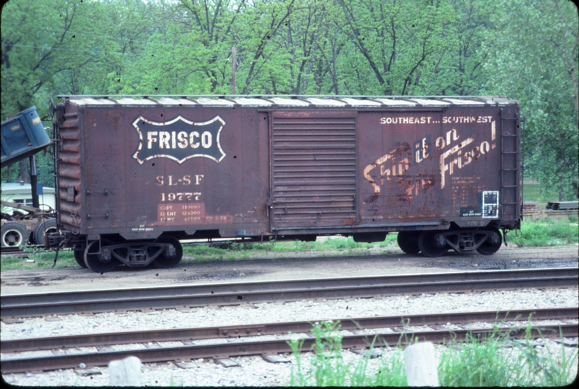 Boxcar 19777 - May 1985 - Hardy, Arkansas
