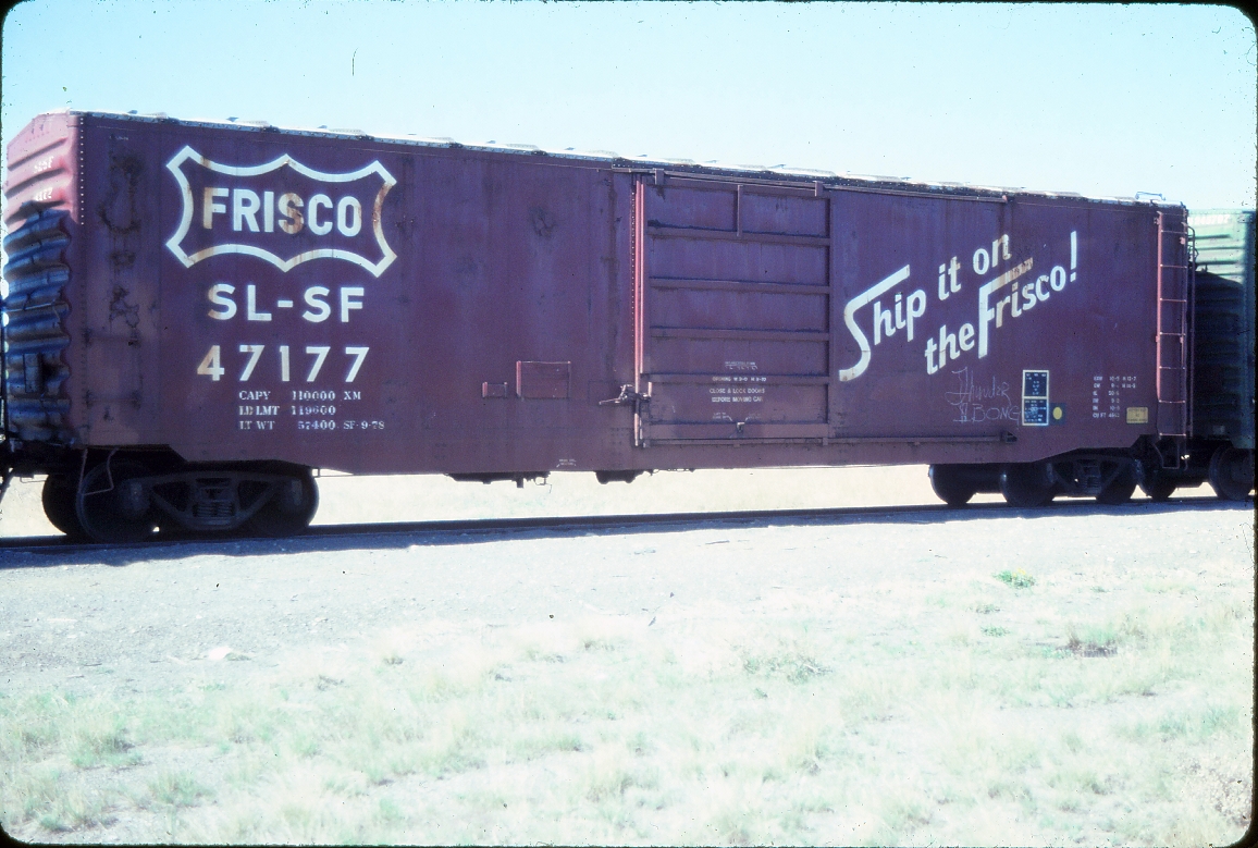 Boxcar 47177 - May 1985 - Great Falls, Montana