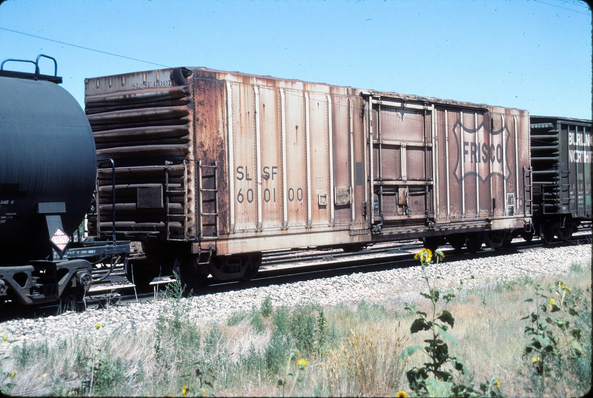 Boxcar 600100 - July 1989 - Casper, Wyoming