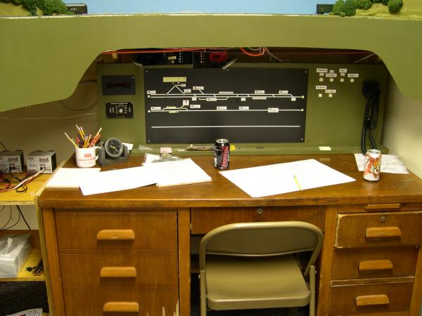 Dispatcher's Desk.  Impressive huh?