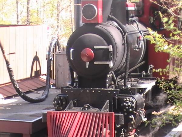 Notice 76's "new look" applied by engineer Noah Bently, special for the 50th Aniversary of Silver Dollar City.