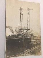 Kansas City Belt RR Frisco Crossing Interlocking Signal Tower Looking West 03-01-1911.jpg