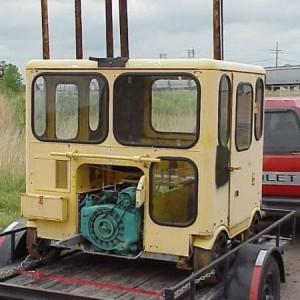 This is what the car looked like in July of 2003 when we brougth this car home from Missoula, Montana. It was a parts car for someone and not much was