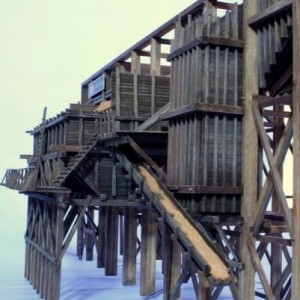 Right side of Gulf Sand & Gravel pier side by Mike Corley