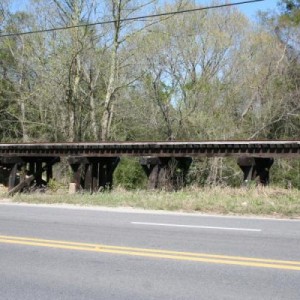 small trestle between Chickasaw and Mobile
