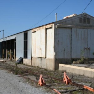 the RIP track work shed
