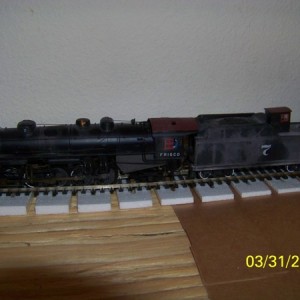 MY Wifes First Locomotive 2-10-2 #7