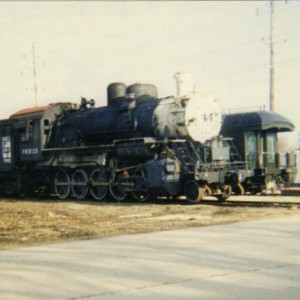 Frisco 1632 on the main line in Belton after its delivery in 1991. This locomotive has since been repainted.