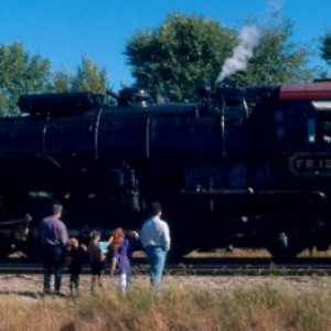 Frisco 1522 passing through Old Orchard