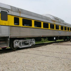 Former Boston & Maine passenger cars used for excursion.