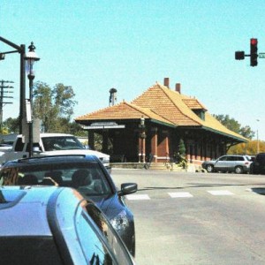 Van Buren depot from just down Broadway.