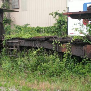 hardie tyne flat car c2009, frisco main line 9th ave north bham al