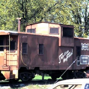 Caboose at Crocker