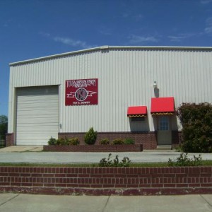 South side of TSU office and engine house