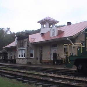 The grand MN&A stone Depot built in 1901.