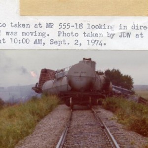 Those silver tank cars hauled jet fuel to the air base at Altus.