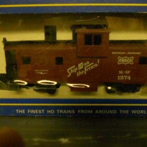 I have several of these AHM cabooses. This one is in its original package.