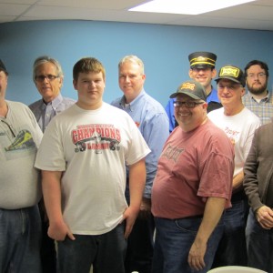 Frisco Op Session 12 17 2011  Crew L-R Mark Davidson, Eugene Rittinghouse, John Moenius, Ethan Lawrence, Rick McClellan, Bruce Adams, Patrick Furlong,