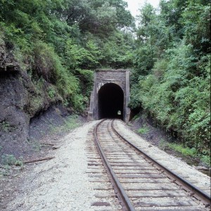 Winslow, Arkansas - July 1989 - North end of tunnel