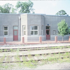 Bentonville, Arkansas Depot - July 1989 - Looking North