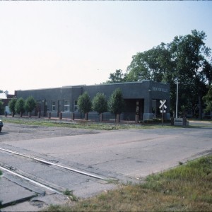 Bentonville, Arkansas Depot - July 1989 - Looking Northwest