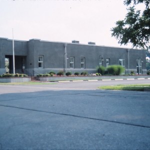 Bentonville, Arkansas Depot - July 1989 -  Depot looking South/Southwest