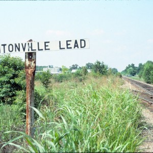 Rogers, Arkansas - July 1989 - Bentonville Lead sign