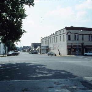 Rogers, Arkansas - July 1989 - Downtown