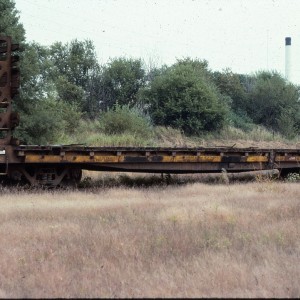 Flat 50 foot bulkhead 5127 - November 1983 - Springfield, Missouri