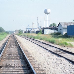 Lowell, Arkansas - July 1989 - Looking South from McClure Avenue