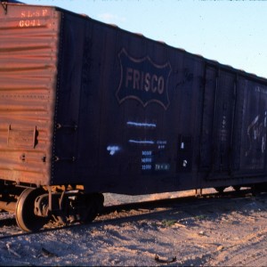 Plugdoor boxcar 6041 - August 1983 - Livingston, Montana