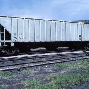 Covered Hopper 79551 - May 1985 - Bozeman, Montana