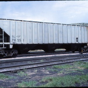 Covered Hopper 79551 - May 1985 - Bozeman, Montana