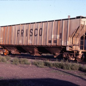 4750 cubic feet 3 bay covered hopper 79594 - August 1983 - South of Shelby, Montana