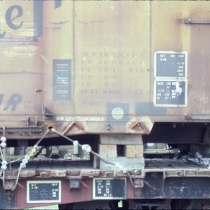 Plugdoor boxcar 6098 - May 1985 - Springfield, Missouri